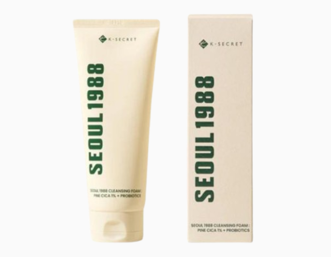 KSECRET SEOUL 1988 Cleansing Foam : Pine Cica 1% + Probiotics 150ml